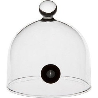 Food Smoker - Glass Cloche - Domed Bell For Smoking - 18cm - SMK-009